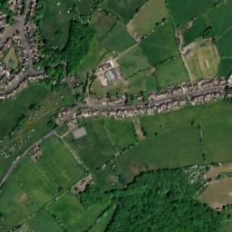 Satellite view of Woodsome Hall Golf Club