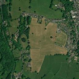 Kirkburton map(satellite map)