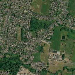 69 Far Bank, Shelley, Huddersfield, West Yorkshire High Resolution Satellite Map