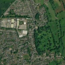 Clayton West map(satellite map)