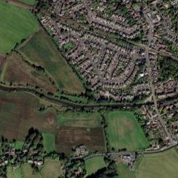 Parbold map(satellite map)
