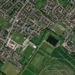 2 Westfield Lane, South Elmsall, Pontefract High Resolution Satellite Map