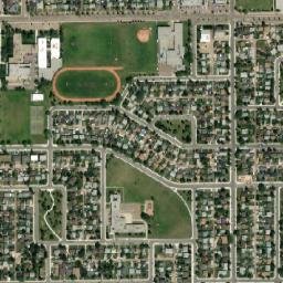 9303-9411 130 Avenue Northwest, Edmonton High Resolution Satellite Map