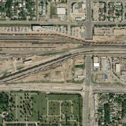 9528-9560 127 Avenue Northwest, Edmonton High Resolution Satellite Map
