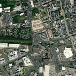Le Mans Crescent, Bolton BL1, UK High Resolution Satellite Map