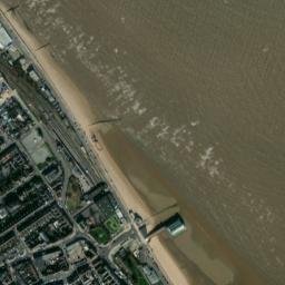 Cleethorpes map(satellite map)