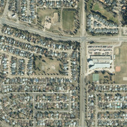 990-1000 Calahoo Road, Spruce Grove, AB High Resolution Satellite Map