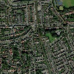 9-13 Balmoral Drive, Formby, Merseyside L37, UK High Resolution Satellite Map