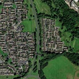 Hope Island, Skelmersdale, Lancashire WN8 High Resolution Satellite Map