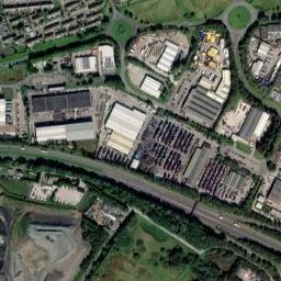 Railway Road, Skelmersdale, Lancashire WN8 High Resolution Satellite Map