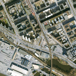 Hammerbrook map(satellite map)