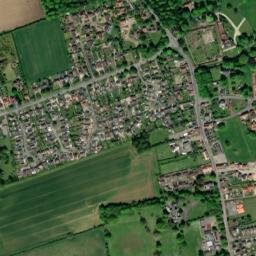 Scawby map(satellite map)