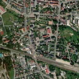 Złocieniec map(satellite map)