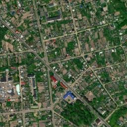 Bykhaw map(satellite map)
