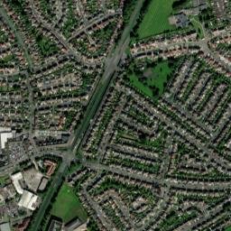 Maghull map(satellite map)