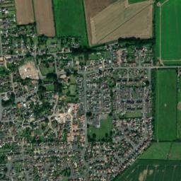 Hibaldstow map(satellite map)