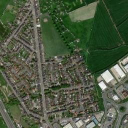 14 Locksley Gardens, Birdwell, South Yorkshire High Resolution Satellite Map