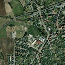 Penzlin map(satellite map)