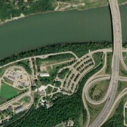 River Loop Trail, Edmonton, AB T6H 4X6 High Resolution Satellite Map