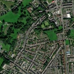 Borough of Tameside map(satellite map)