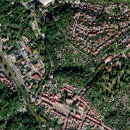Burg Stargard map(satellite map)