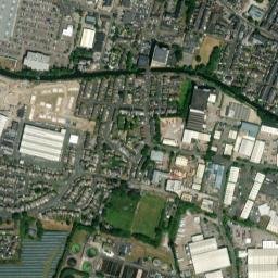 74 Brunswick Street, Leigh, Greater Manchester WN7 High Resolution Satellite Map