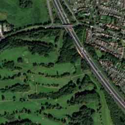 Ashton in Makerfield map(satellite map)