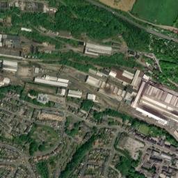 Stocksbridge map(satellite map)