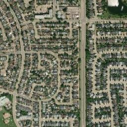 3503-3517 41 Avenue Northwest, Edmonton High Resolution Satellite Map