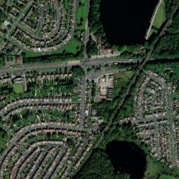 Garswood Old Road, Saint Helens, Merseyside High Resolution Satellite Map