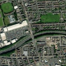 Denton map(satellite map)