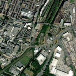 St Helens map(satellite map)