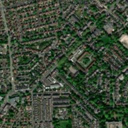 17 Ruskin Road, Stretford, Manchester M16 High Resolution Satellite Map