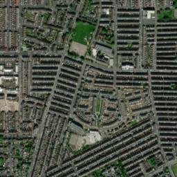 79 Kippax Street, Manchester M14, UK High Resolution Satellite Map