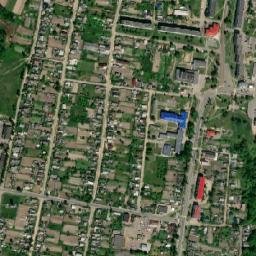 Slawharad map(satellite map)