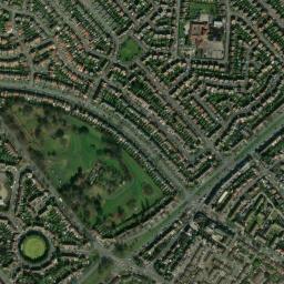 Satellite view of West Derby Golf Club