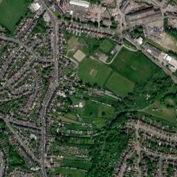 180 Cross Hill, Sheffield, South Yorkshire S35 High Resolution Satellite Map