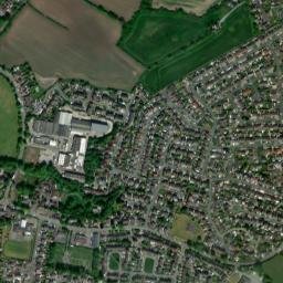 Burtonwood map(satellite map)