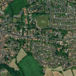 Tickhill map(satellite map)