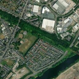 Brinell Drive, Cadishead, Manchester, Greater High Resolution Satellite Map
