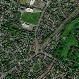 300-302 Errwood Road, Manchester M19, UK High Resolution Satellite Map