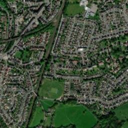 166 Hyde Road, Woodley, Stockport, Greater Manchester SK6 1NL High Resolution Satellite Map