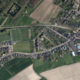 Uithuizermeeden map(satellite map)