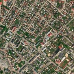 Mońki map(satellite map)