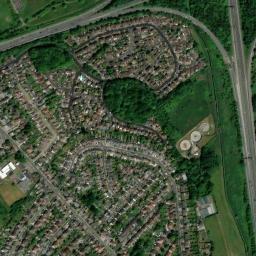 Satellite view of Wirral Golf Club