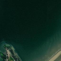 Satellite view of Royal Liverpool Golf Course
