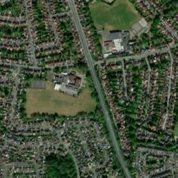 59 Cringle Drive, Cheadle, Greater Manchester High Resolution Satellite Map