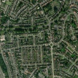 126 Big Meadow Road, Birkenhead, Merseyside High Resolution Satellite Map