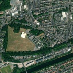 Ackers Road, Warrington WA4, UK High Resolution Satellite Map