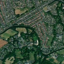 Grappenhall map(satellite map)
